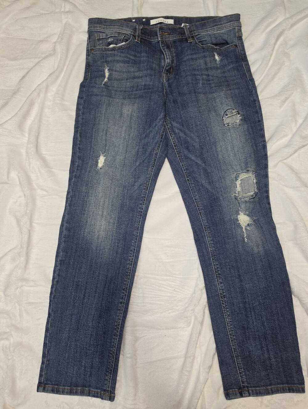 Simply Vera Vera Wang Light Blue Flared Jeans